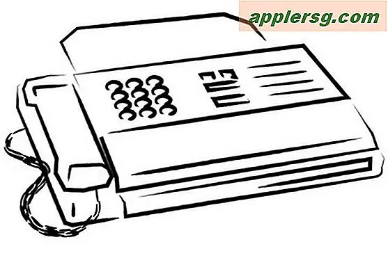 Sådan sendes en fax fra en Mac