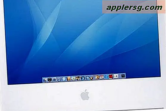 Sådan nulstilles en Apple iMac-computer