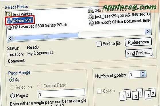 Hoe maak je een PDF van een webpagina