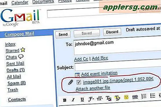 Hvordan legge et skannet dokument til en e-post