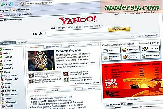 Sådan opbygges et gratis Yahoo-websted