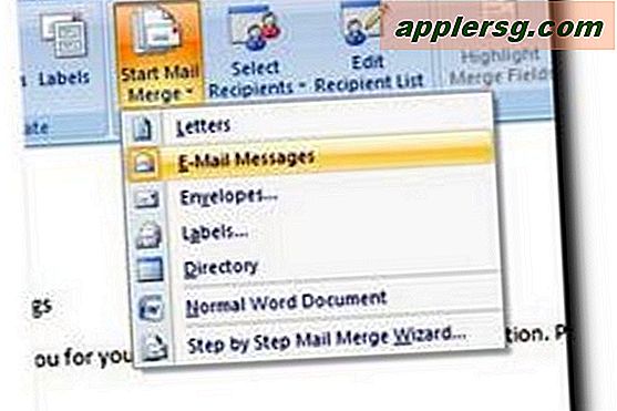 Excel per E-Mail, Tabellenkalkulationsanwendungen, Microsoft E-Mail-Blast