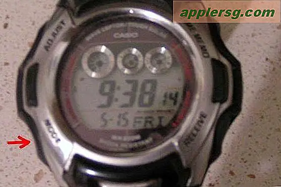 De datum instellen op een Casio-horloge