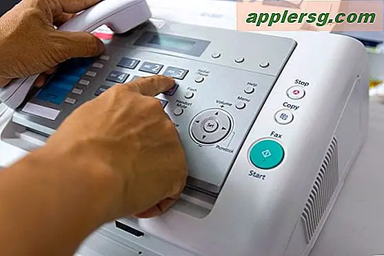 Een telefoongesprek voeren op een faxapparaat Fax