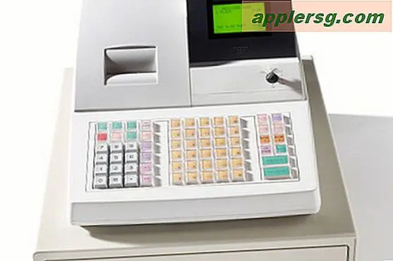 Programmeerinstructies voor een Royal Cash Register Alpha 580