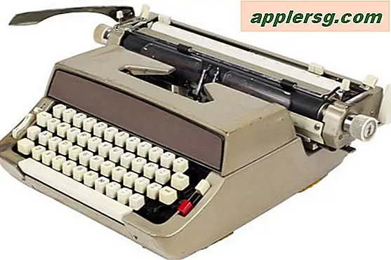So löschen Sie Ränder auf Schreibmaschinen