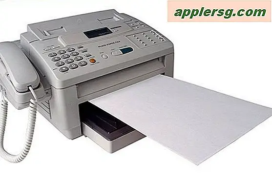 Sådan tilslutter du en faxmaskine