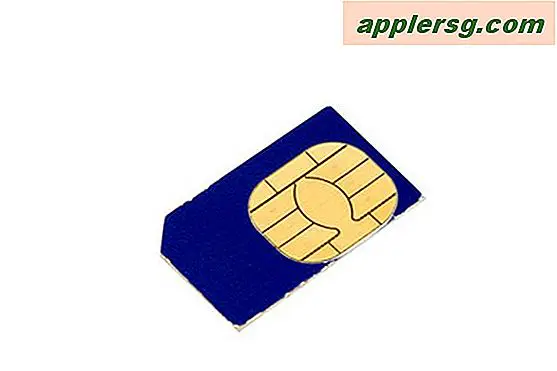 Sådan ændres SIM-kortet i en Kyocera Qualcomm