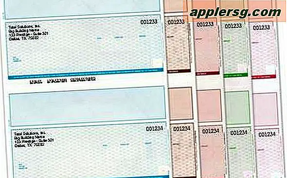 Cheques afdrukken vanaf de computer