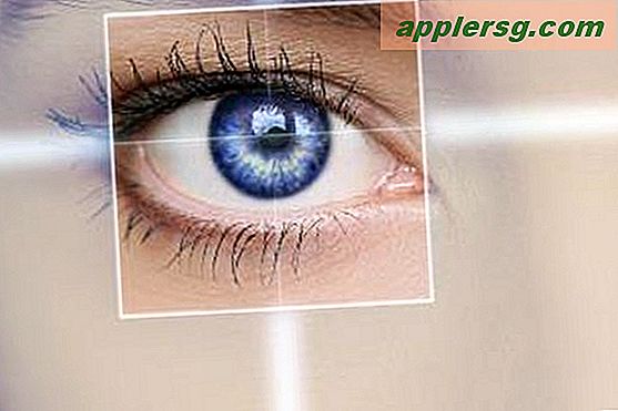 Eye Scan-beveiliging op laptops