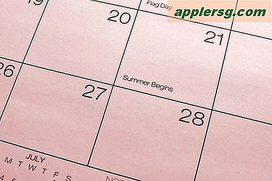 So erstellen Sie einen druckbaren Kalender von Montag bis Freitag