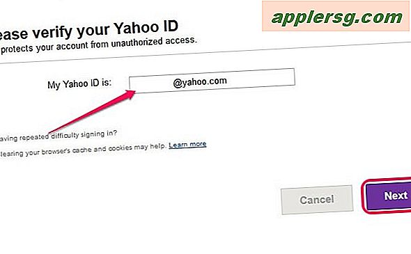 Hvordan endrer jeg passordet mitt på Yahoo!