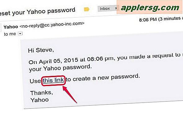 Nytt Yahoo-lösenord, Yahoo-lösenordsinstruktioner, Ställ in Yahoo-säkerhet