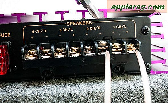 Menjembatani amplifier audio mobil empat saluran akan secara efektif menggandakan output amp Anda (watt) sehingga Anda dapat mengarahkan lebih banyak daya ke speaker atau subwoofer Anda. Ini relatif mudah untuk menjembatani amp empat saluran selama Anda memiliki pengetahuan yang sangat dasar tentang kabel audio mobil dan bagaimana menghubungkan amp ke ...