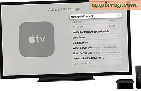 Come accedere alle impostazioni avanzate segrete su Apple TV tvOS