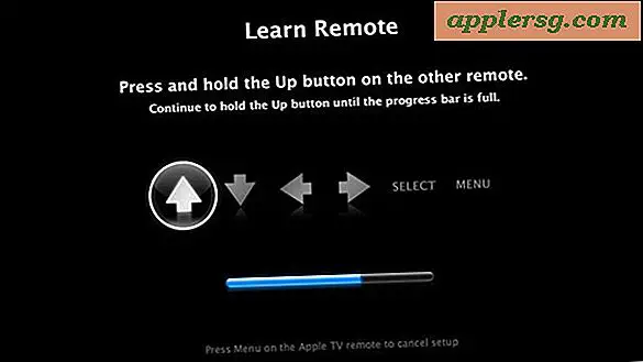 Synkronisera en TV-fjärrkontroll med en Apple TV