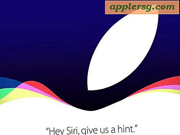9. september Begivenhed planlagt af Apple, 'Hey Siri, giv os et tip'