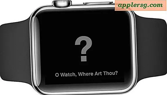 Brug Mark som manglende Lost Apple Watch for at aktivere aktiveringslås