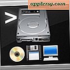Kasta ut alla monterade enheter och diskar direkt från kommandoraden i Mac OS X