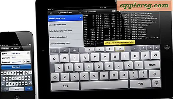 Besoin d'une application SSH pour iPhone et iPad?  Invite de départ