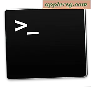 Brug en hvilken som helst skrifttype i Mac OS X-terminalen