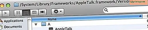 Visa fullständig katalogväg i Mac OS X Finder Window Title Bars