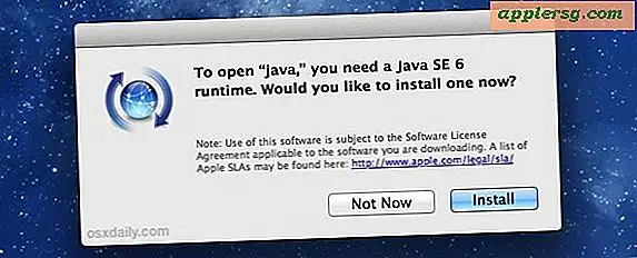 Installer Java i OS X Mountain Lion