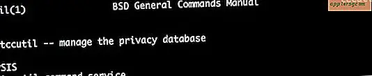 Reset Akses Aplikasi ke Data Privasi OS X dari Command Line