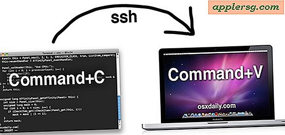 Transfer Clipboard Text & Quellcode von einem Mac zu einem anderen über SSH