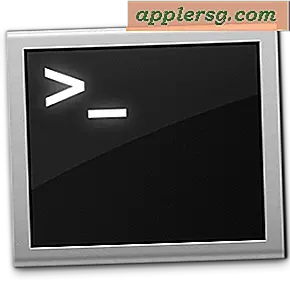 Skift systemstyrken fra kommandolinjen i Mac OS X