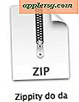 Come escludere i file da un archivio zip