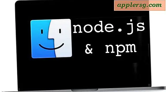 Sådan installeres Node.js og NPM på Mac OS