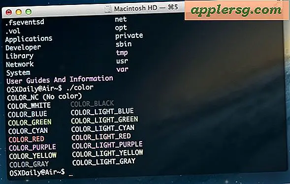 IR_zwart thema Eenvoudig kleuren toevoegen aan de terminal in Mac OS X