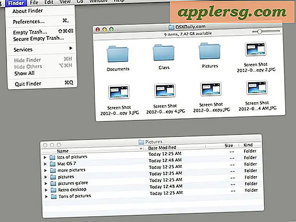 Forenkle OS X Finder til at se ud som en Retro Mac OS Classic Style