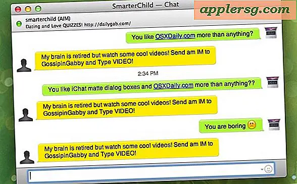 iChat Matte Mod til OS X Lion fjerner glatte boble tekstblokke fra iChat