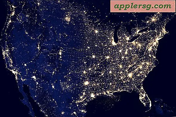 5 ongelooflijke achtergronden van de aarde 's nachts van een NASA-satelliet