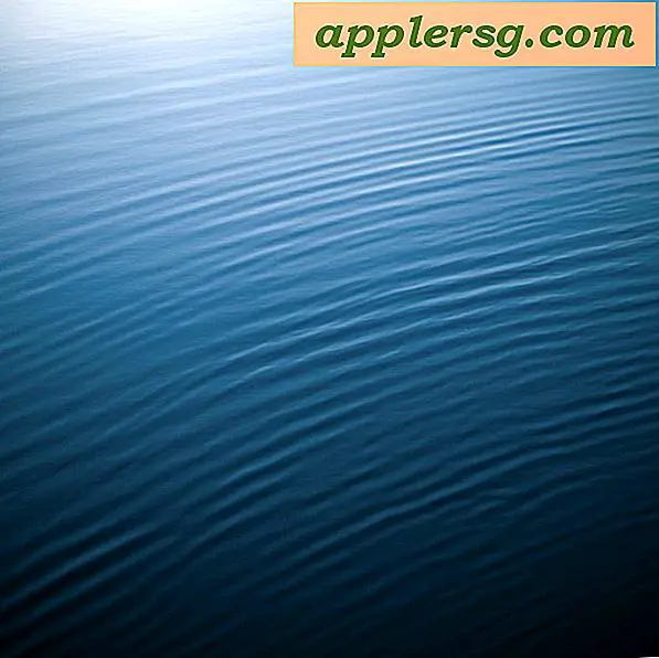 Få den nye iOS 6 Standard Wallpaper Now: Rippled Water