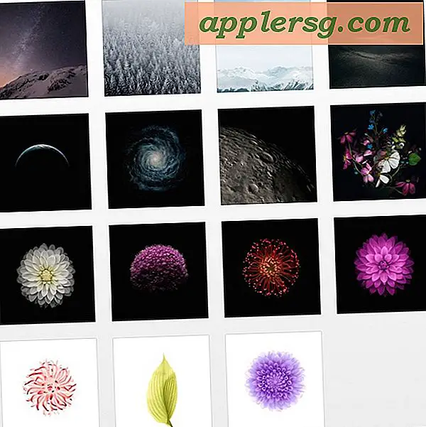 Holen Sie sich die gesamte iOS 8 Wallpaper Collection
