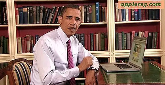 Präsident Obama & White House Mitarbeiter verwenden Macs