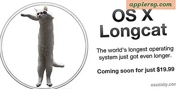 OS X 10.9 Longcat [Humour]