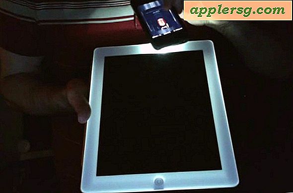 Faites votre lueur blanche de l'iPad 2