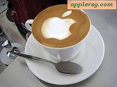 Apple Logo i din kaffe gør en Cupertino Cappuccino
