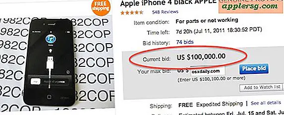 Prototype iPhone 4 Sælger til $ 100.000 og klatrer på eBay Auction