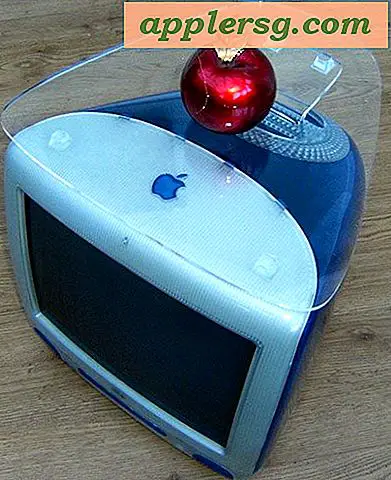 Hast du einen alten iMac herumliegen?  Verwandle es in einen Couchtisch!