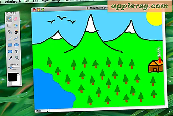 Vill du ha Microsoft Paint för Mac OS X?  Pensel är likvärdig!