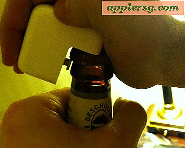 Stupid iPad Tricks: Öffnen Sie eine Bierflasche mit dem iPad Power Adapter