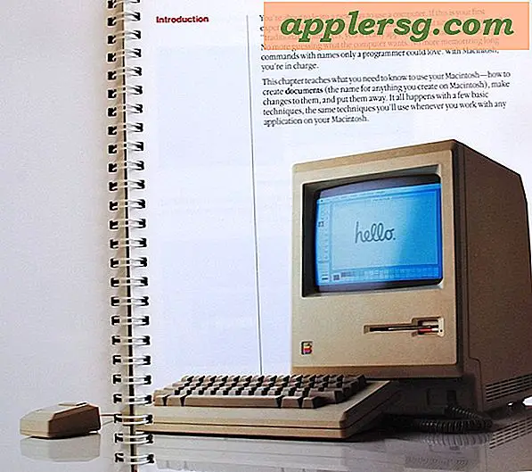 Brugervejledning til originale Macintosh