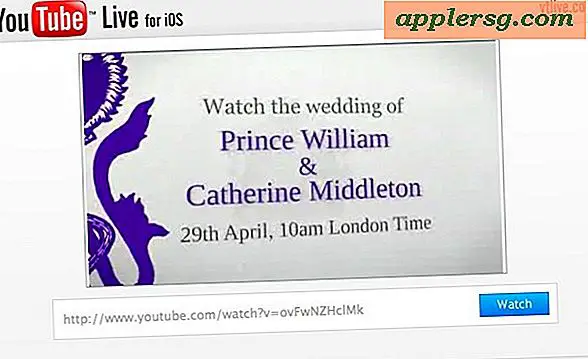 Regardez le mariage royal en ligne en direct depuis votre iPhone ou iPad