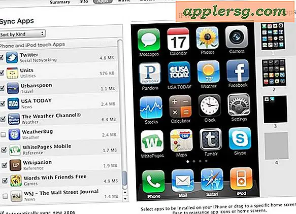 Skift iPhone-ikoner i iTunes i iTunes