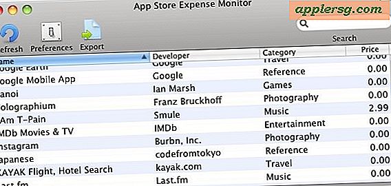 Appstore Expense Tracker